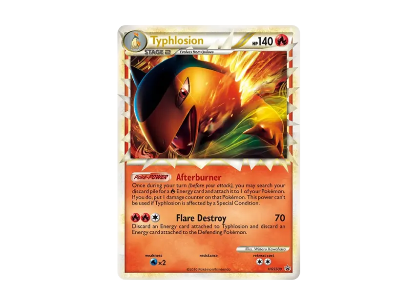 Typhlosion P [HGSS09] (HeartGold SoulSilver "Promotional Card")