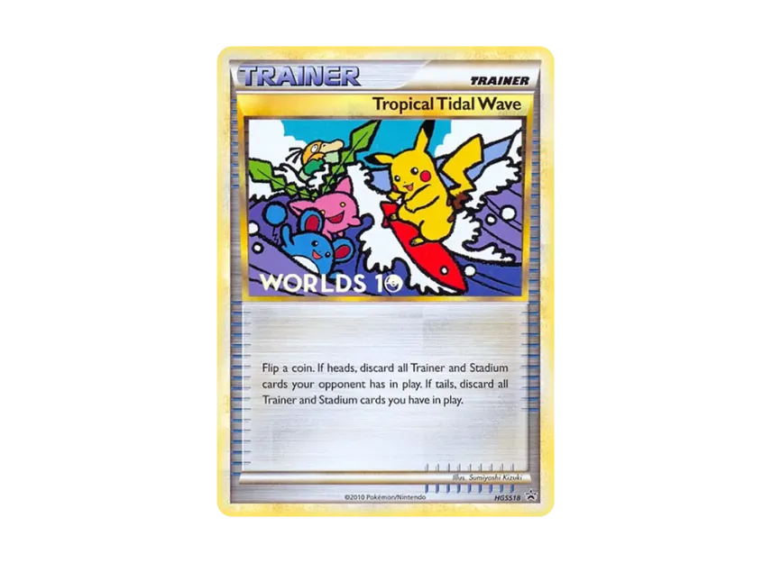 Tropical Tidal Wave P [HGSS18] (HeartGold SoulSilver "Promotional Card")