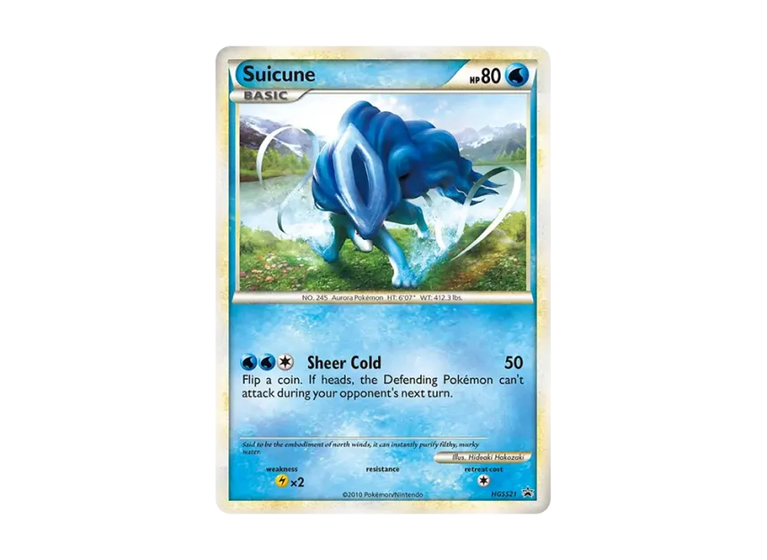 Suicune P [HGSS21] (HeartGold SoulSilver "Promotional Card")