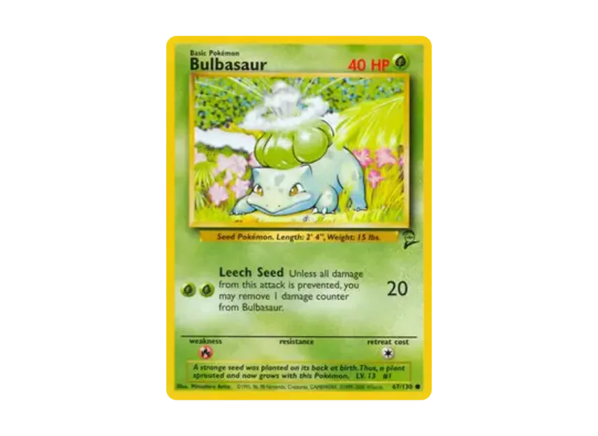 Bulbasaur C [130-SET-2 67/130] [EN] (Base "Set 2")