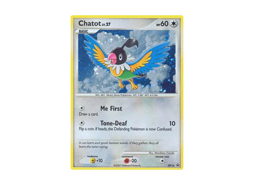 Chatot P [DP14] (Diamond & Pearl "Promotional Card")