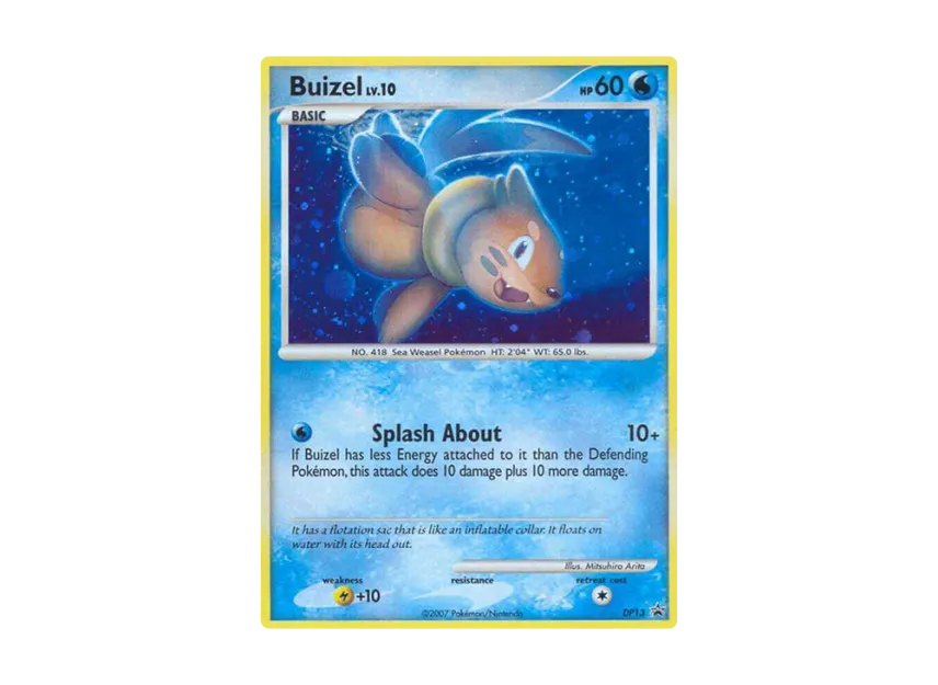 Buizel P [DP13] (Diamond & Pearl "Promotional Card")