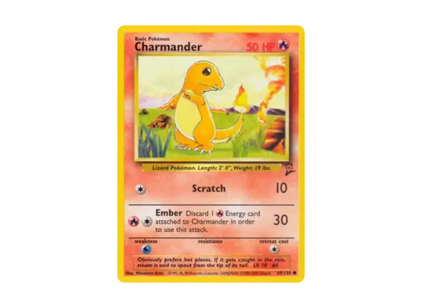 Charmander C [130-SET-2 69/130] [EN] (Base "Set 2")