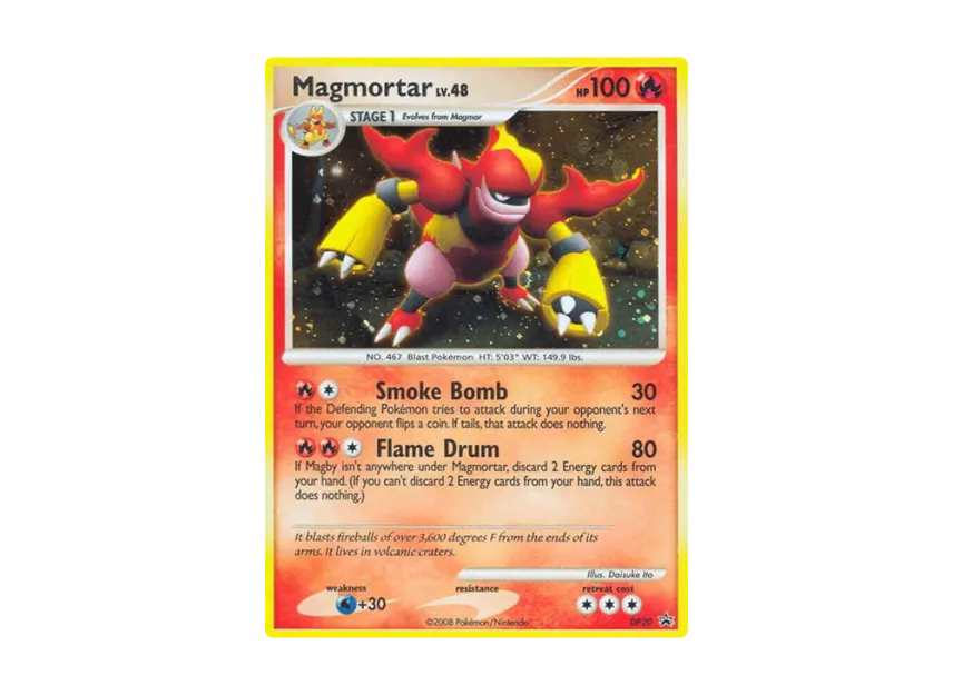 Magmortar P [DP20] (Diamond & Pearl "Promotional Card")