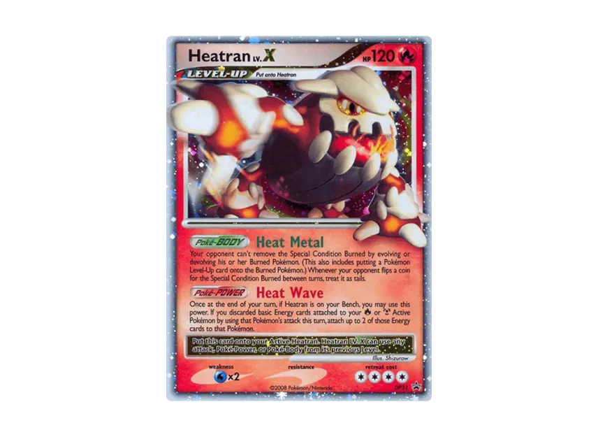 Heatran Lv.X P [DP31] (Diamond & Pearl "Promotional Card")