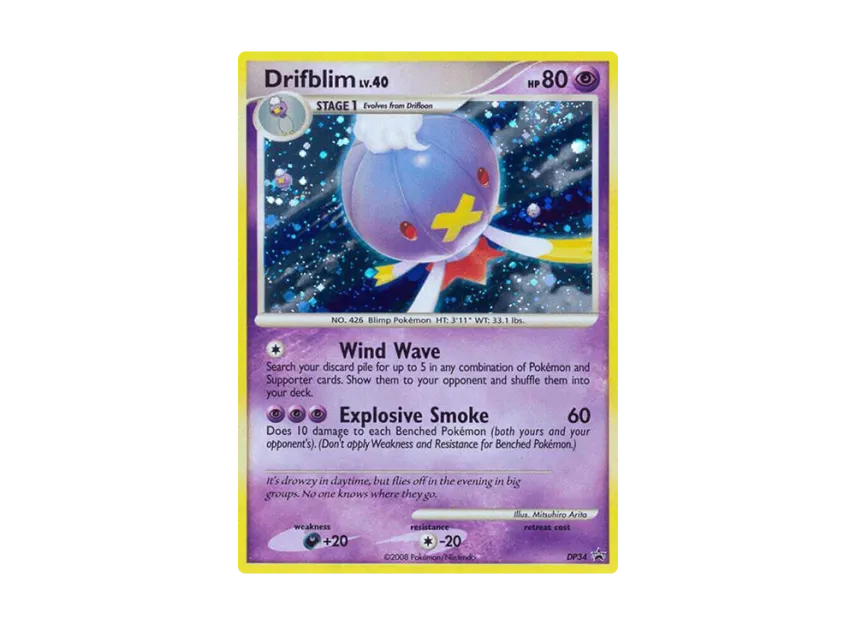 Drifblim P [DP34] (Diamond & Pearl "Promotional Card")