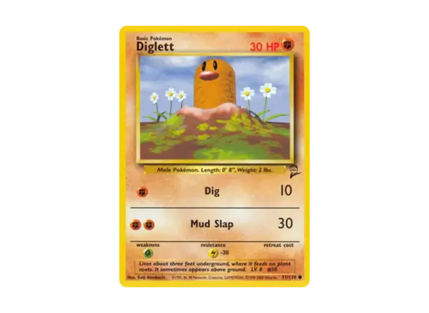 Diglett C [130-SET-2 71/130] [EN] (Base "Set 2")
