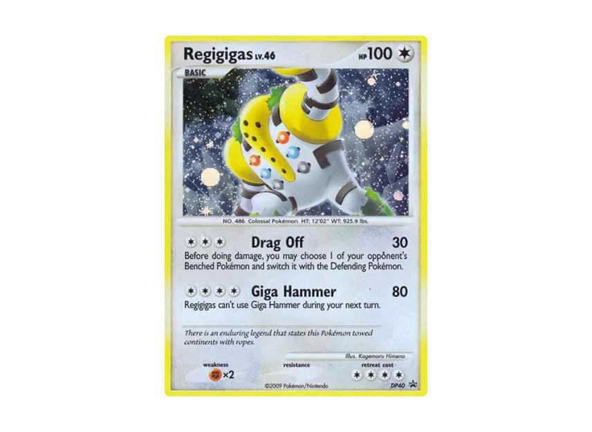 Regigigas P [DP40] (Diamond & Pearl "Promotional Card")