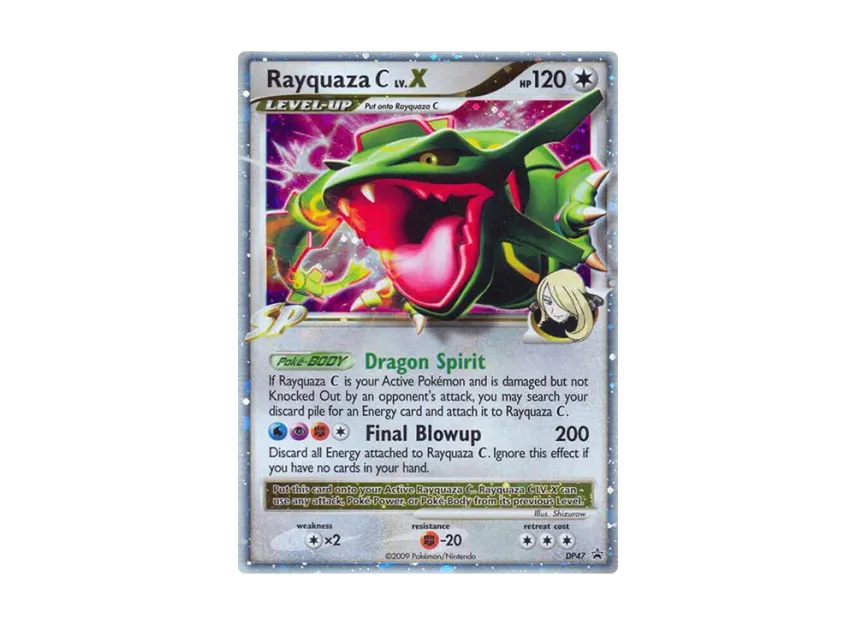 Rayquaza C Lv.X P [DP47] (Diamond & Pearl "Promotional Card")