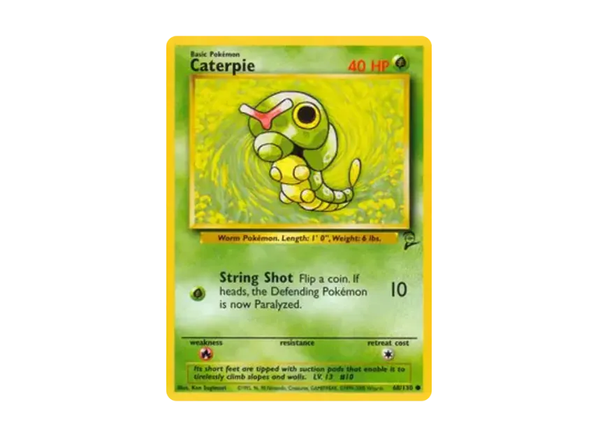 Caterpie C [130-SET-2 68/130] [EN] (Base "Set 2")