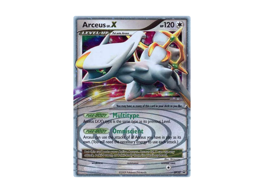 Arceus Lv.X P [DP53] (Diamond & Pearl "Promotional Card")