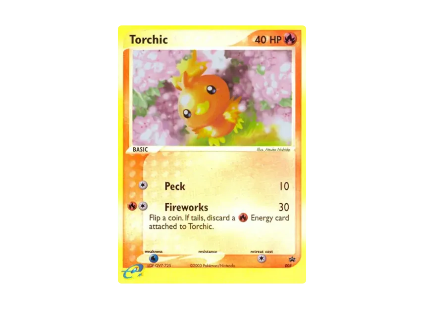 Torchic P [EX-RUBY-SAPPHIRE-PROMO 008] (EX Ruby & Sapphire "Promotional Card")
