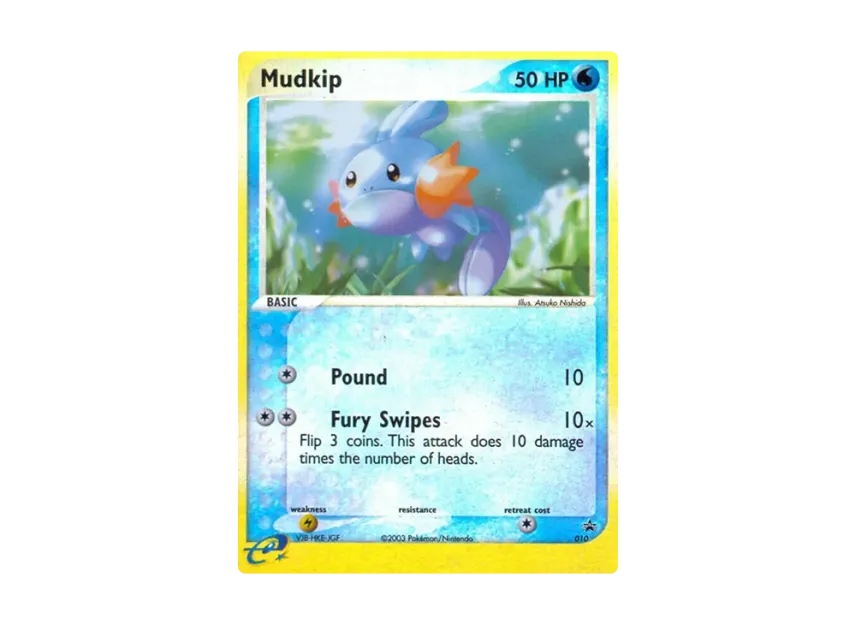 Mudkip P [EX-RUBY-SAPPHIRE-PROMO 010] (EX Ruby & Sapphire "Promotional Card")