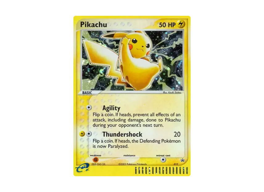 Pikachu P [EX-RUBY-SAPPHIRE-PROMO 012] (EX Ruby & Sapphire "Promotional Card")
