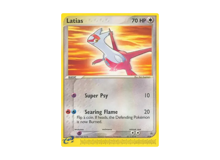 Latias P [EX-RUBY-SAPPHIRE-PROMO 014] (EX Ruby & Sapphire "Promotional Card")
