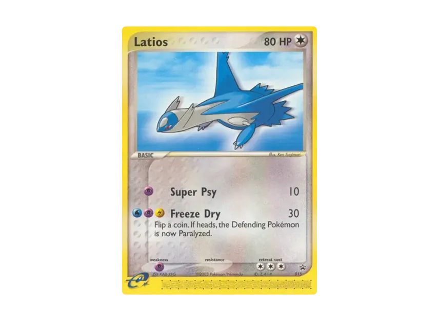 Latios P [EX-RUBY-SAPPHIRE-PROMO 015] (EX Ruby & Sapphire "Promotional Card")