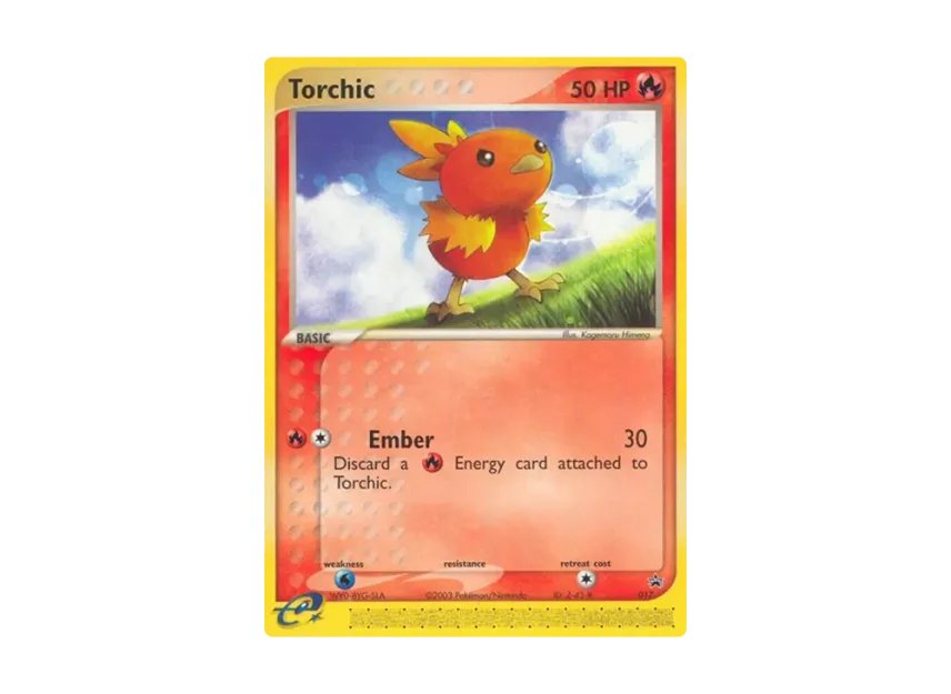 Torchic P [EX-RUBY-SAPPHIRE-PROMO 017] (EX Ruby & Sapphire "Promotional Card")