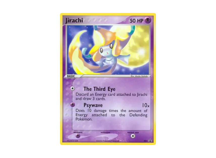 Jirachi P [EX-RUBY-SAPPHIRE-PROMO 021] (EX Ruby & Sapphire "Promotional Card")