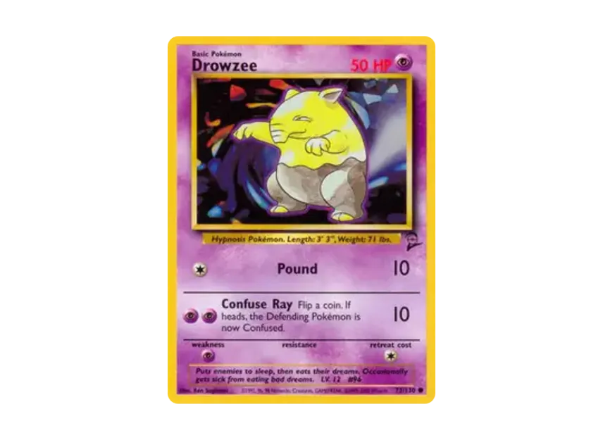 Drowzee C [130-SET-2 73/130] [EN] (Base "Set 2")