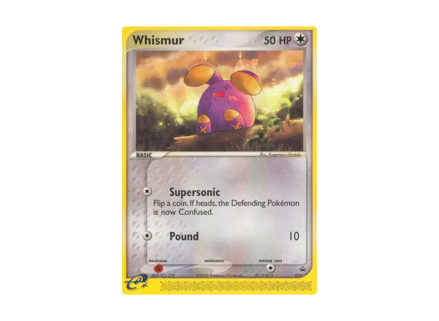 Whismur P [EX-RUBY-SAPPHIRE-PROMO 019] (EX Ruby & Sapphire "Promotional Card")