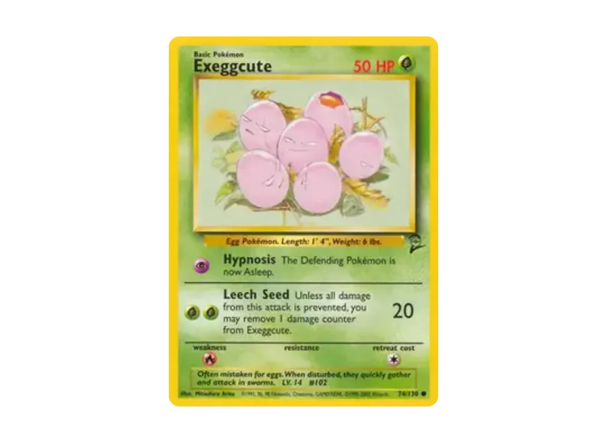 Exeggcute C [130-SET-2 74/130] [EN] (Base "Set 2")