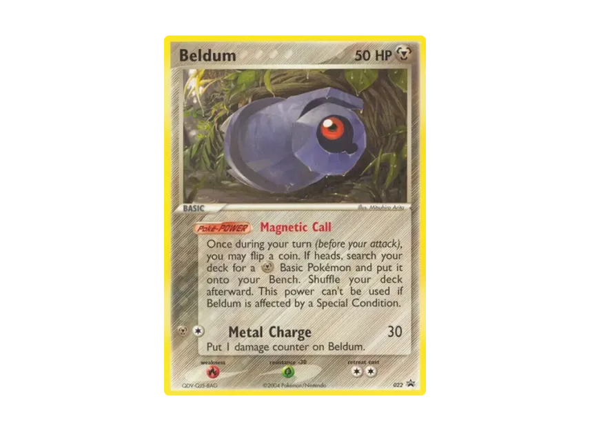Beldum P [EX-RUBY-SAPPHIRE-PROMO 022] (EX Ruby & Sapphire "Promotional Card")