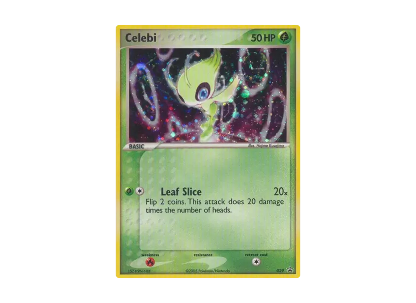 Celebi P [EX-RUBY-SAPPHIRE-PROMO 029] (EX Ruby & Sapphire "Promotional Card")