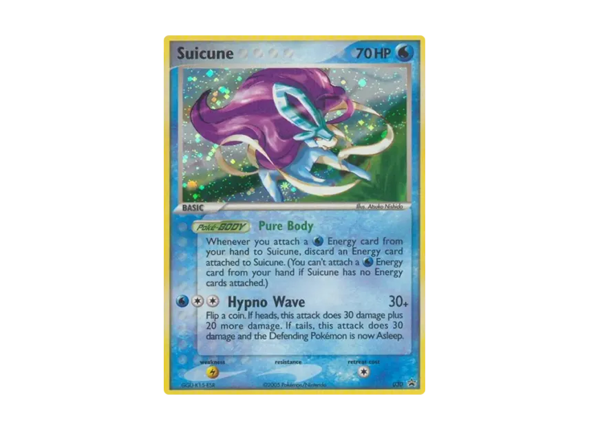 Suicune P [EX-RUBY-SAPPHIRE-PROMO 030] (EX Ruby & Sapphire "Promotional Card")
