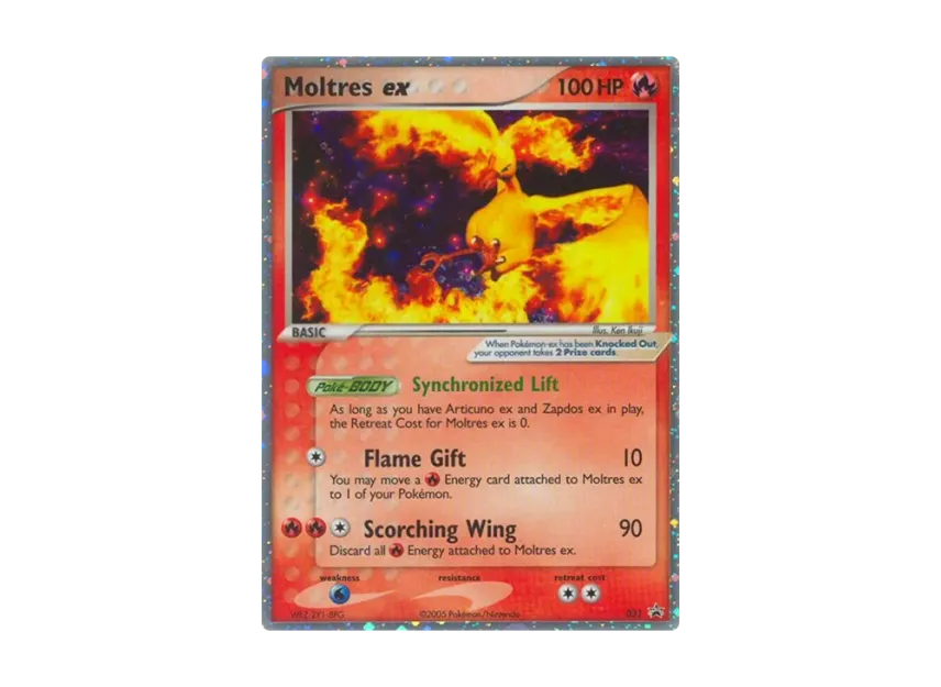 Moltres ex P [EX-RUBY-SAPPHIRE-PROMO 031] (EX Ruby & Sapphire "Promotional Card")