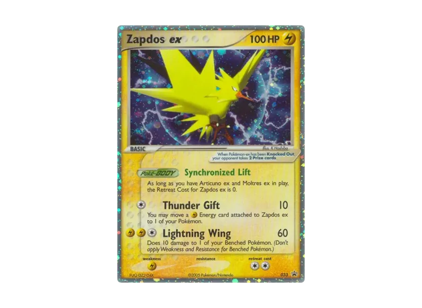 Zapdos ex P [EX-RUBY-SAPPHIRE-PROMO 033] (EX Ruby & Sapphire "Promotional Card")