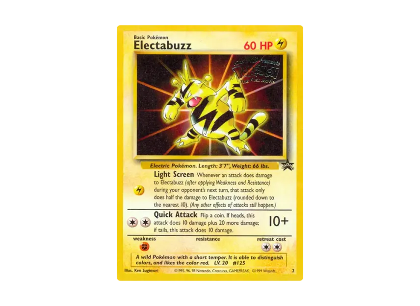 Electabuzz P [WIZARDS-OF-THE-COAST-PROMO 2] (Wizards of the Coast "Promotional Card")