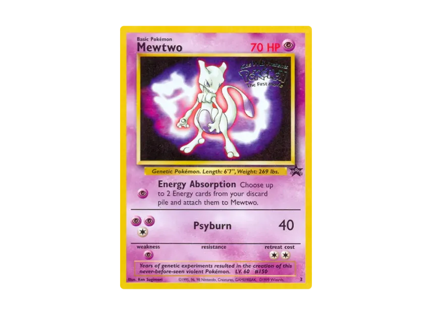 Mewtwo P [WIZARDS-OF-THE-COAST-PROMO 3] (Wizards of the Coast "Promotional Card")