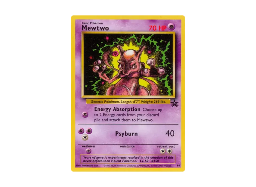Mewtwo P [WIZARDS-OF-THE-COAST-PROMO 14] (Wizards of the Coast "Promotional Card")