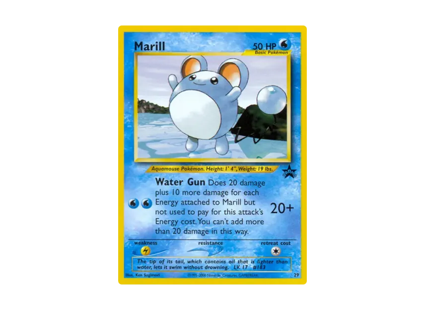 Marill P [WIZARDS-OF-THE-COAST-PROMO 29] (Wizards of the Coast "Promotional Card")