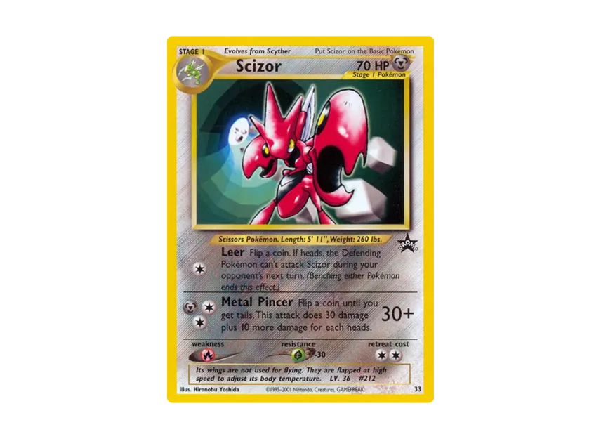 Scizor P [WIZARDS-OF-THE-COAST-PROMO 33] (Wizards of the Coast "Promotional Card")