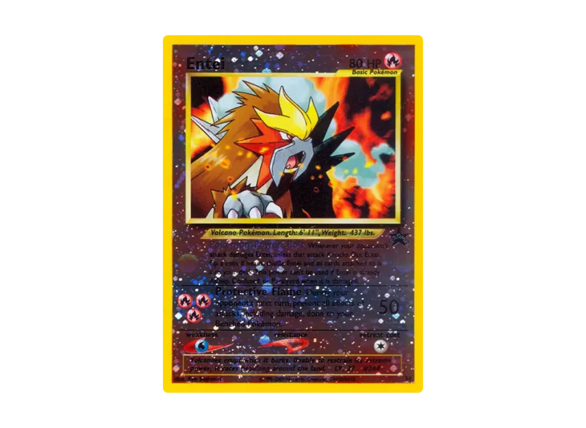 Entei P [WIZARDS-OF-THE-COAST-PROMO 34] (Wizards of the Coast "Promotional Card")