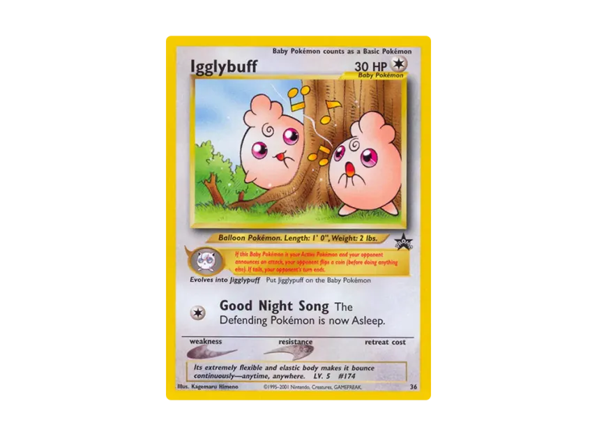 Igglybuff P [WIZARDS-OF-THE-COAST-PROMO 36] (Wizards of the Coast "Promotional Card")