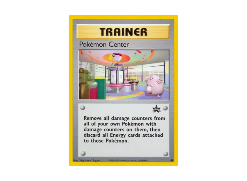 Pokemon Center P [WIZARDS-OF-THE-COAST-PROMO 40] (Wizards of the Coast "Promotional Card")