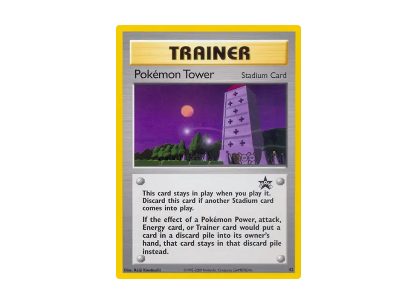 Pokemon Tower P [WIZARDS-OF-THE-COAST-PROMO 42] (Wizards of the Coast "Promotional Card")
