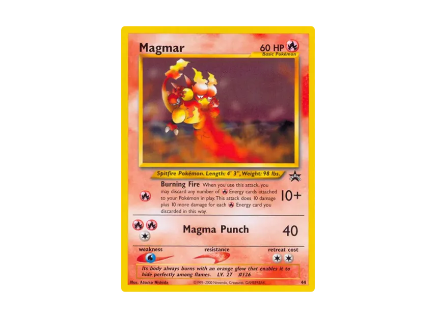 Magmar P [WIZARDS-OF-THE-COAST-PROMO 44] (Wizards of the Coast "Promotional Card")