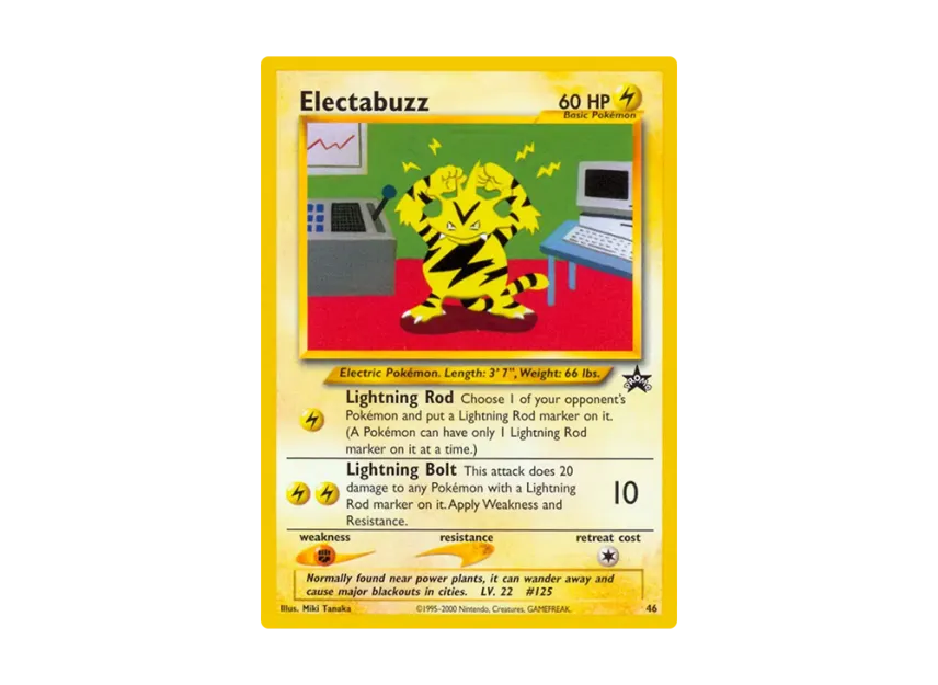 Electabuzz P [WIZARDS-OF-THE-COAST-PROMO 46] (Wizards of the Coast "Promotional Card")