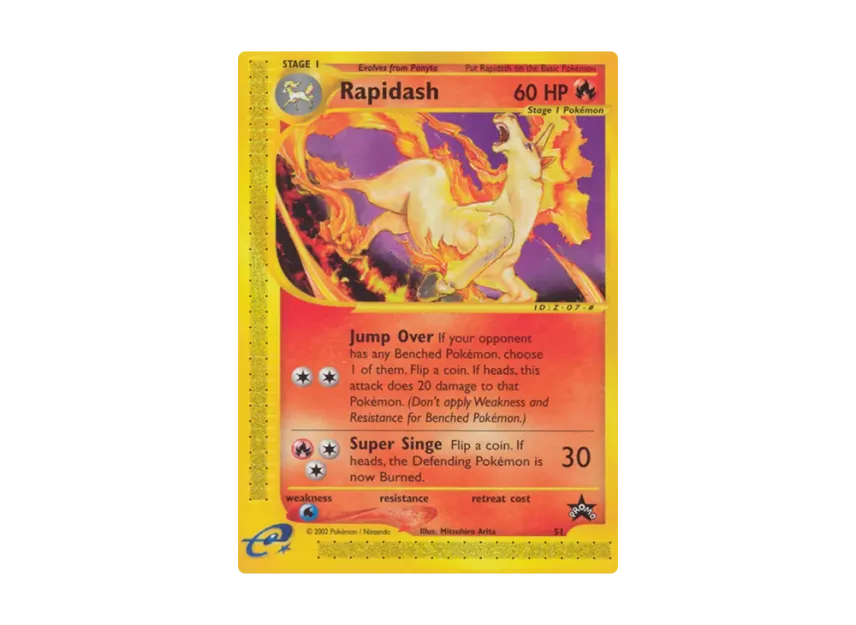 Rapidash P [WIZARDS-OF-THE-COAST-PROMO 51] (Wizards of the Coast "Promotional Card")