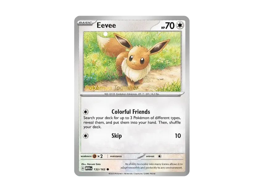 Eevee C [MEW 133/165] [EN] (Promotional Card)