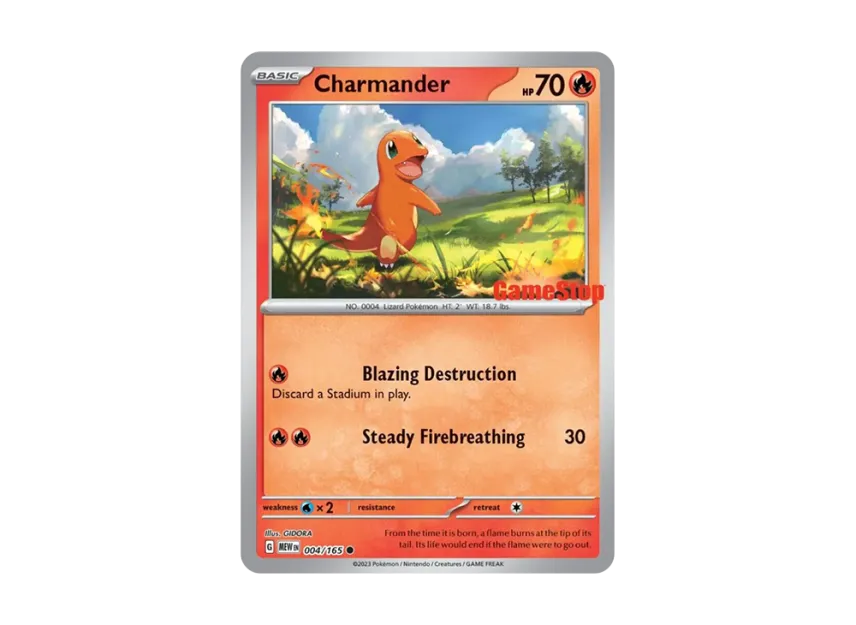 Charmander C : Holo [MEW 004/165] [EN] (Promotional Card)