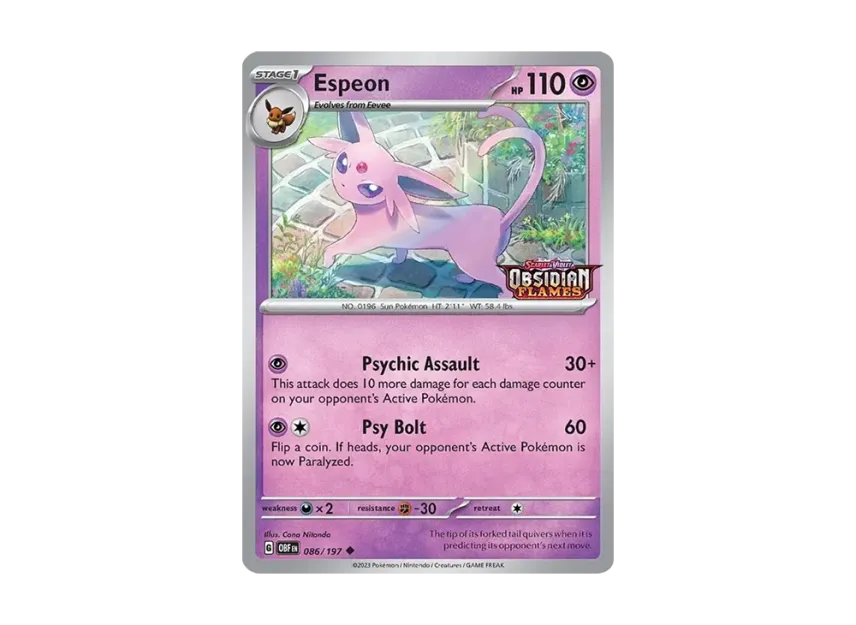 Espeon U [OBF 086/197] [EN] (Promotional Card)