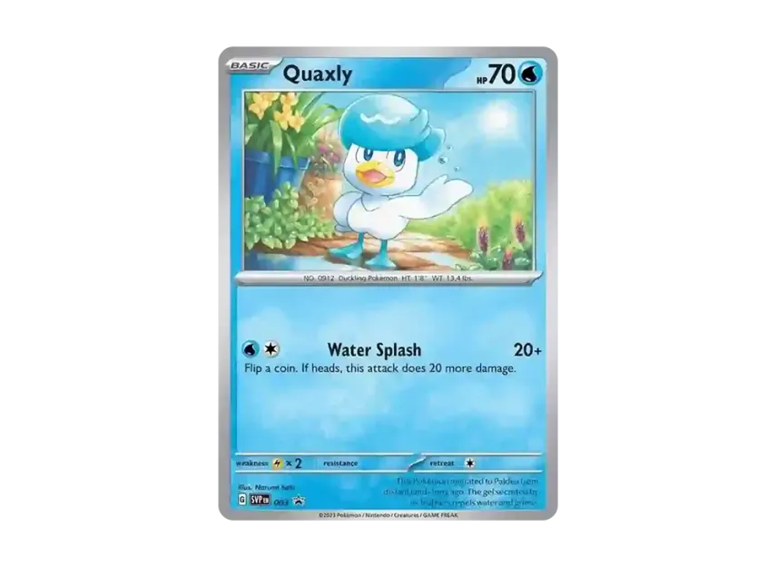 Quaxly P [SVP 003] [EN] (Scarlet & Violet "Promotional Card")