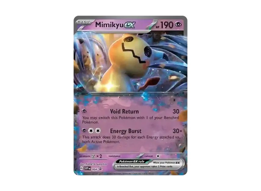 Mimikyu ex P [SVP 004] [EN] (Scarlet & Violet "Promotional Card")