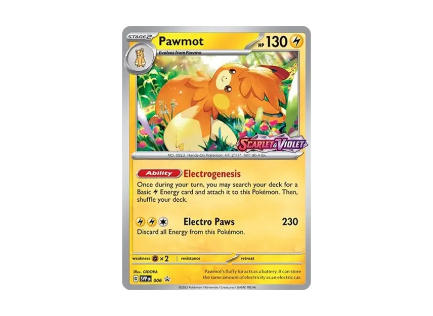 Pawmot P [SVP 006] [EN] (Scarlet & Violet "Promotional Card")