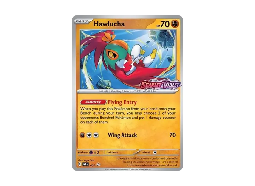 Hawlucha P [SVP 007] [EN] (Scarlet & Violet "Promotional Card")