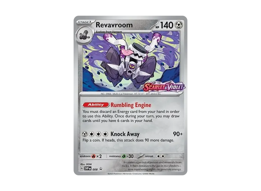 Revavroom P [SVP 008] [EN] (Scarlet & Violet "Promotional Card")